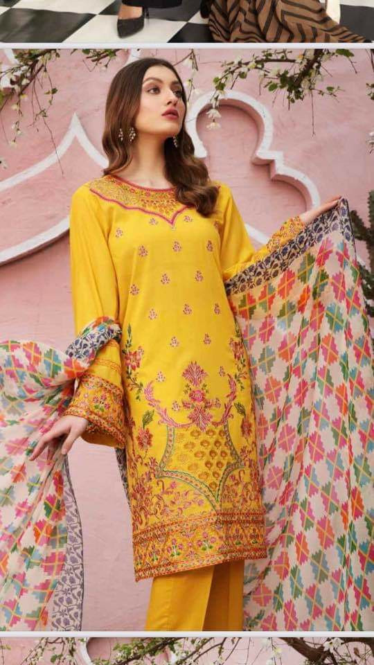 Pakistani lawn Carizma unstitched