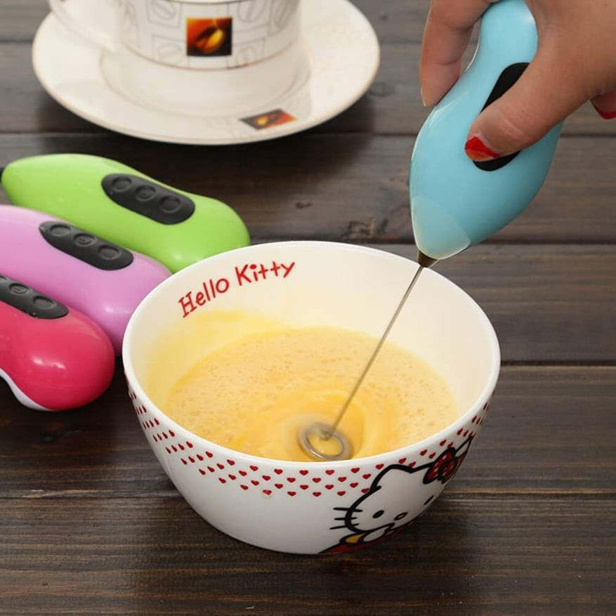 "Coffee Egg Lassi Beater Mixer Whisker Maker