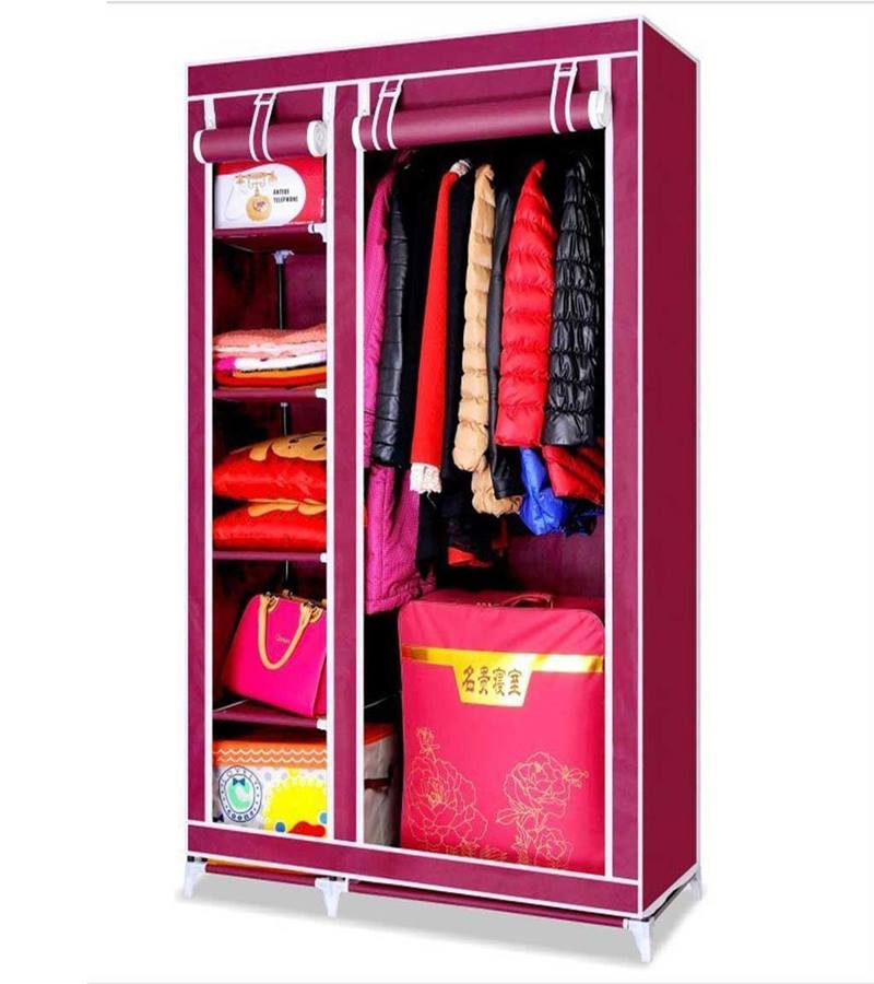 Wardrobe Clothes Storage Rack - Multi Color