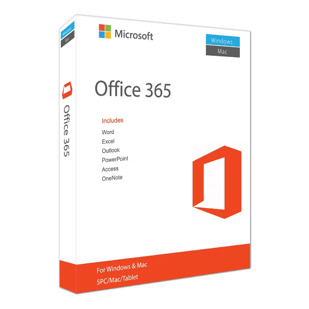 Microsoft Office 365 Pro Plus Custom name Account with 5 TB OneDrive 5 User  Multi-Device Android /Pc/Mac
