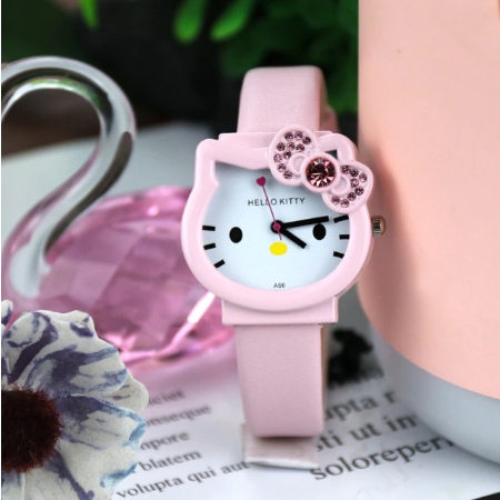 High Quality Cartoon Cute Mesh Stainless Steel Band Quartz Watch Children Kids bracelet Casual Bracelet Wristwatch Relogio