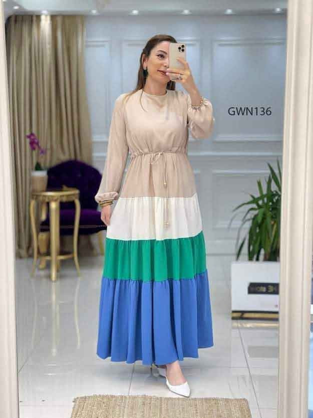 Readymade One-Piece Stitched gown for Women-1