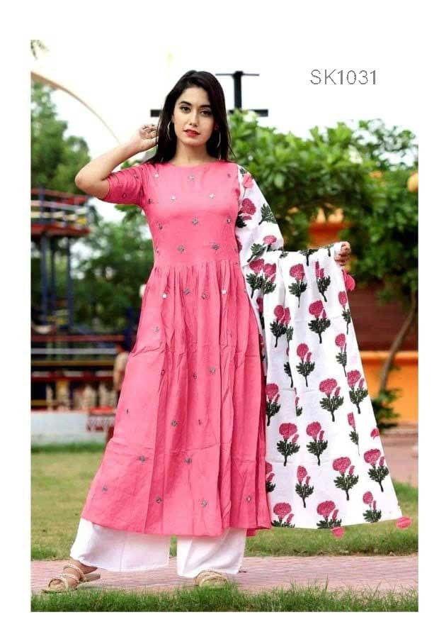 Screen Printed Kameez for Women