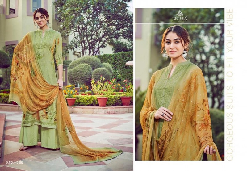 Relssa Saira Georgette Party Wear Unstitch Salwar Kameez For Women Design- 2020