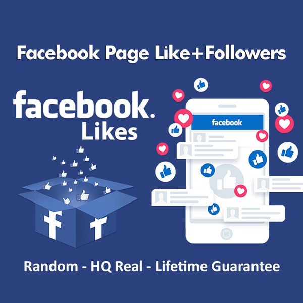 Facebook Page Like + Followers - HQ Real – Lifetime Gurantee