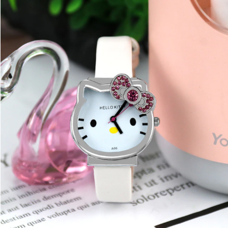 High Quality Cartoon Cute Mesh Stainless Steel Band Quartz Watch Children Kids bracelet Casual Bracelet Wristwatch Relogio