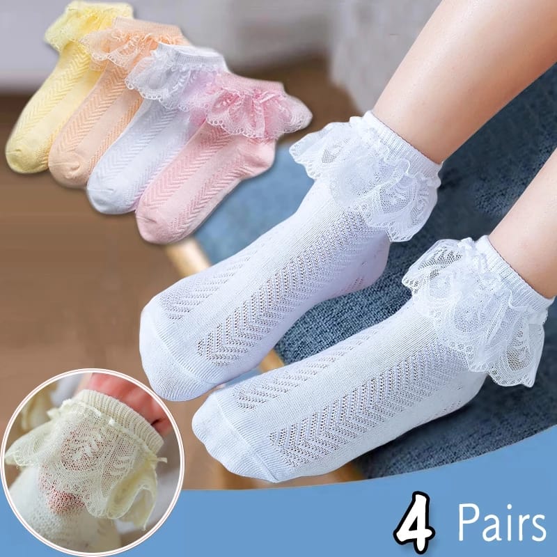 cutes Flower Pink princess baby girl shock soft  cotton Newborn toddler shoes Girls Crib shoes baby socks