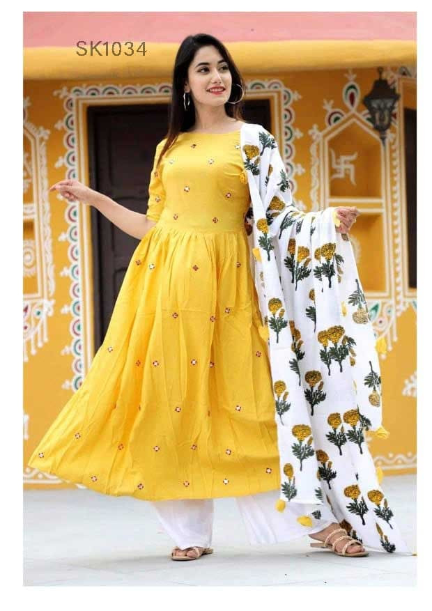 Screen Printed Kameez for Women