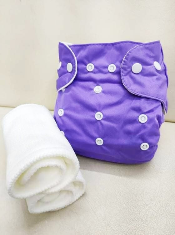 Washable | Adjustable | Cloth Baby Diaper For Baby (0-36 Months)