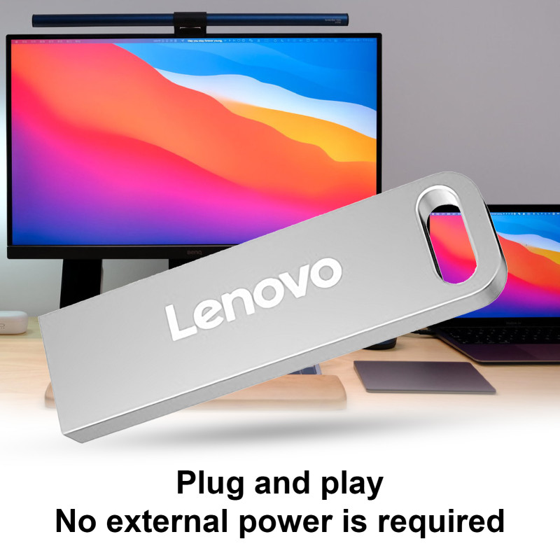 Lenovo 1TB 2TB U Disk Waterproof High Speed Data Storage Portable Mini USB 3.0 Stick Flash Drive