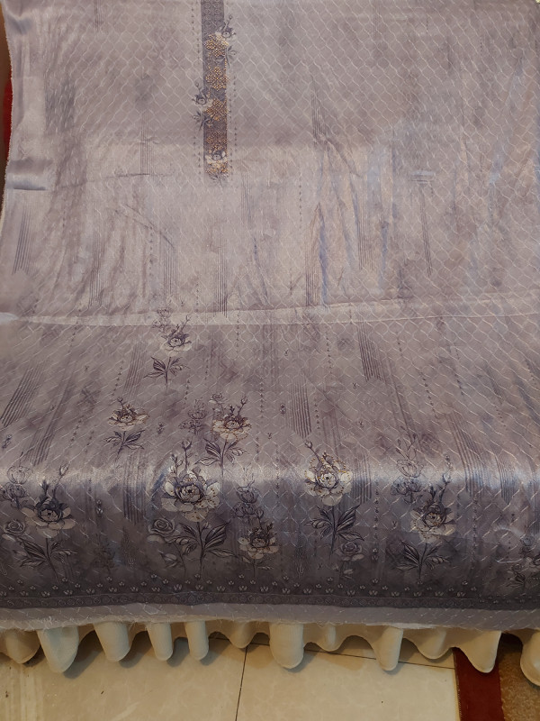 Indian Glassy Cotton Soft Cloth Premium Dress with Premium Design