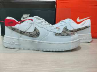 Air force X GUCCI sneaker for men-White