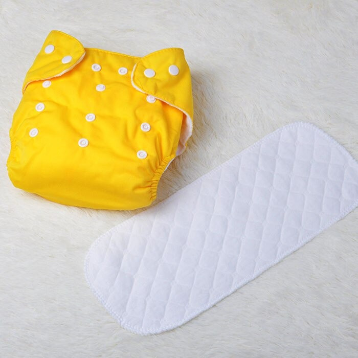 Washable | Adjustable | Cloth Baby Diaper For Baby (0-36 Months)