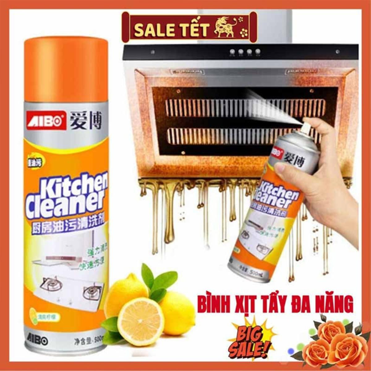 Kitchen Cleaner  Foam Spray 550ml Easy Cleaning |Number One