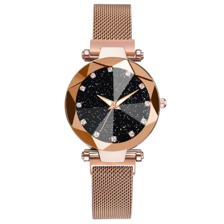 Ladies Magnetic Starry Sky Clock Luxury Women Watches Fashion Diamond Female Quartz Wristwatches Relogio Feminino Zegarek Damski