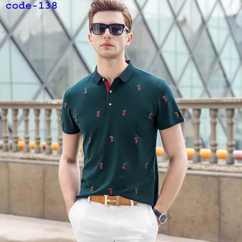 Half Sleeve Stylish PK Polo T-shirt for Men