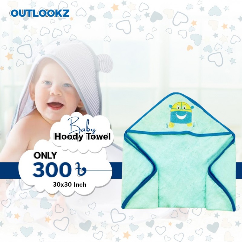 BABY HOODED TOWEL