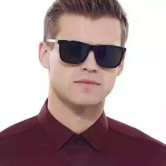 Fashionable Sun Glass For Stylish Men Matte Black