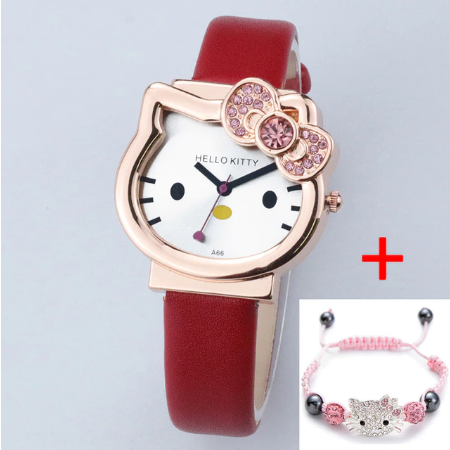 High Quality Cartoon Cute Mesh Stainless Steel Band Quartz Watch Children Kids bracelet Casual Bracelet Wristwatch Relogio