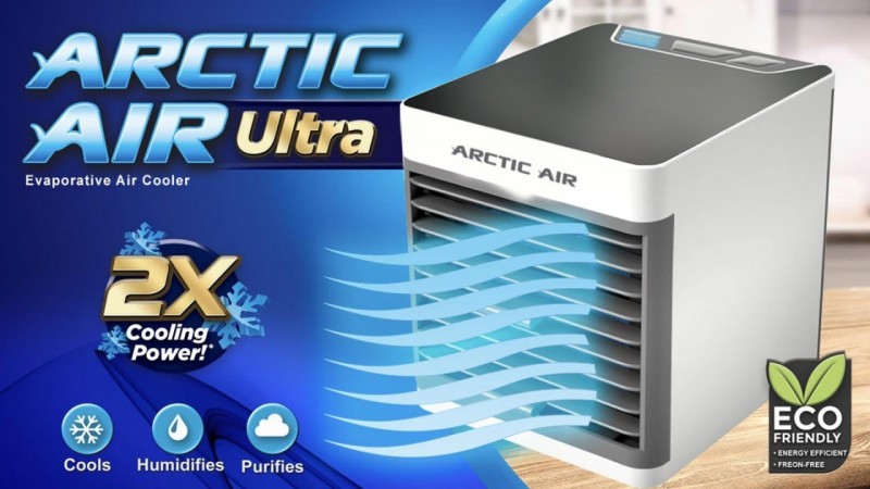 Mini USB Air Cooler Fan Portable Air Conditioner Humidifier Purifier Light Desktop Air Cooler Fan for Office
