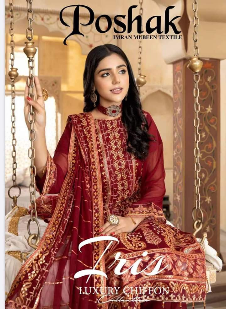 Poshak by Iris Luxury Chiffon Collection