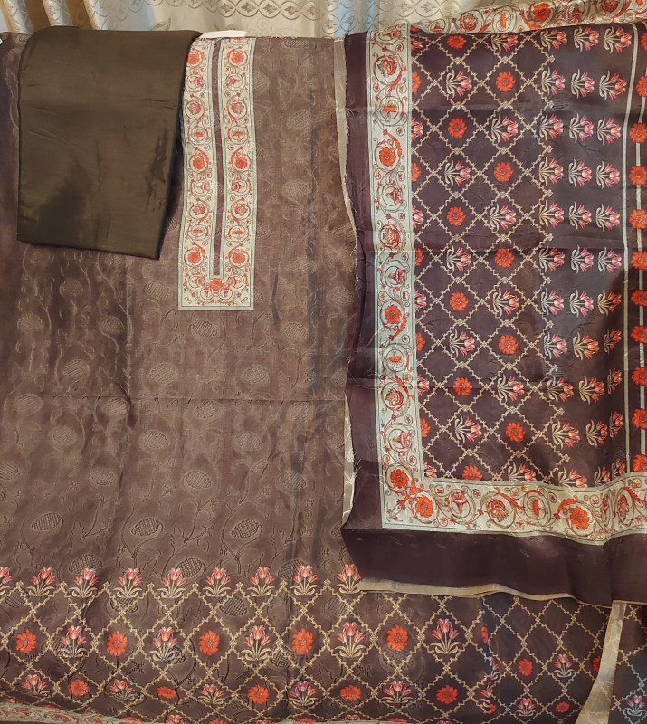 Indian chanduri lahori Embroidery Premium design and quality party dress
