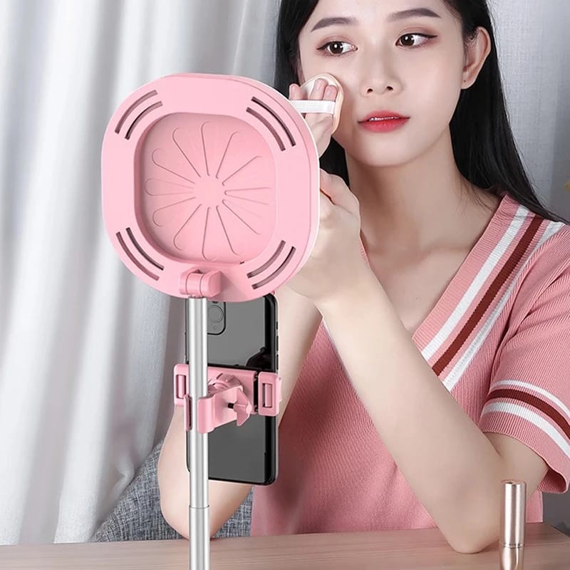 Mirror tik tok ring lightLED Desktop Makeup Mirror Selfie Light Ring Lamp Adjustable Bright For YouTube Tik Tok Live Photo Photography Studio