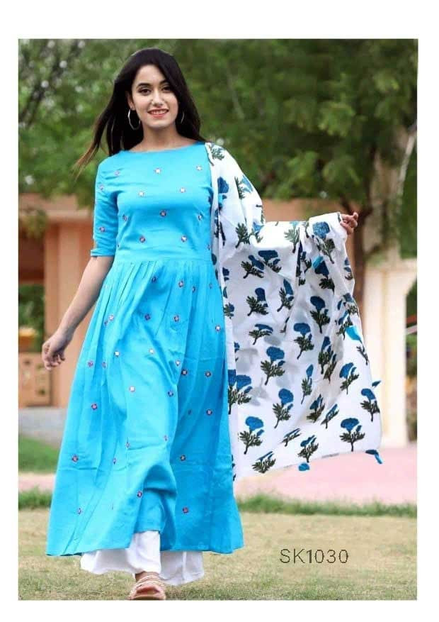 Screen Printed Kameez for Women