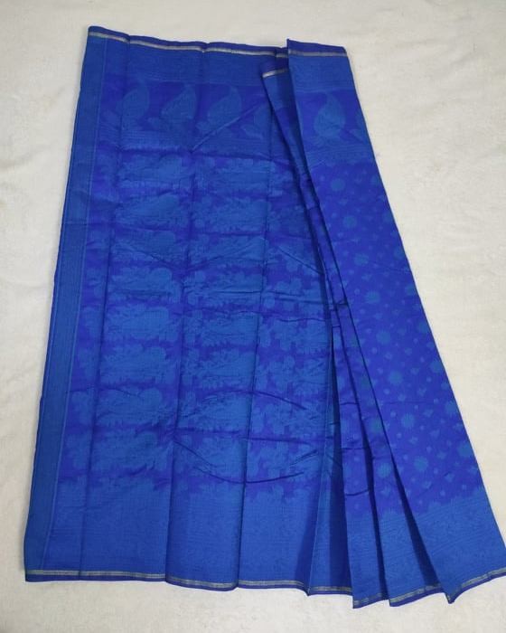 High Quality Fashionable  Half silk Jamdani Saree