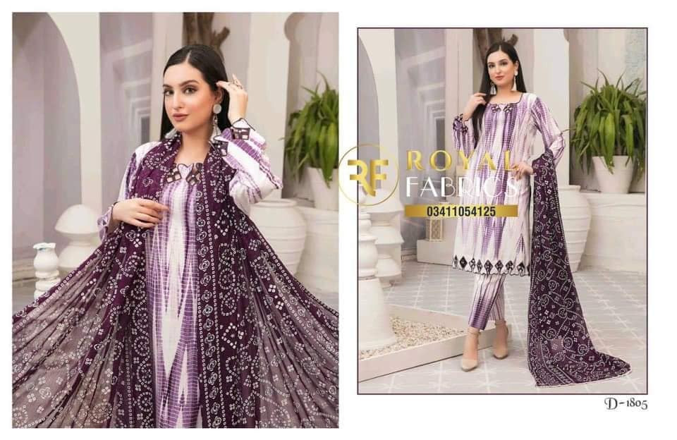 Tawakkal Rouche Luxury Tie & Dye Collection-8