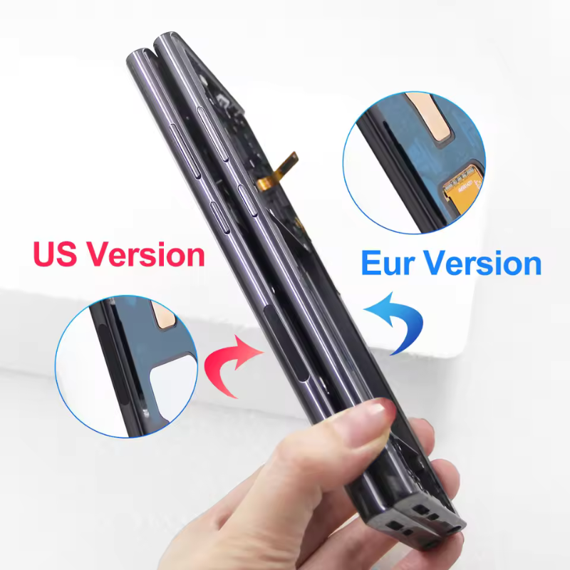 Original Super AMOLED Samsung Galaxy S23 Ultra Screen S918B S918B/DS Display Digital Touch Screen with Frame And Supports Pen