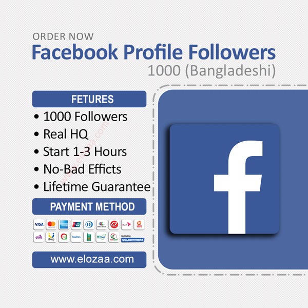 Facebook Profile Followers - Refill 30 Days – Bangladeshi