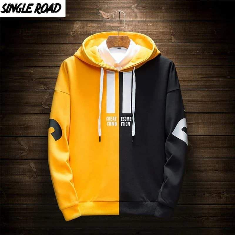 Stylish Casual Long Sleeve Hoodie For Men -5