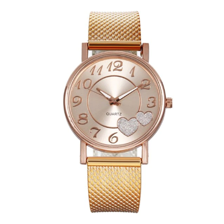Top Style luxury ladies watch mesh Belt Silicone pin buckle casual bracelet quartz watch Fashion Wild Lady Creative Fashion Gift